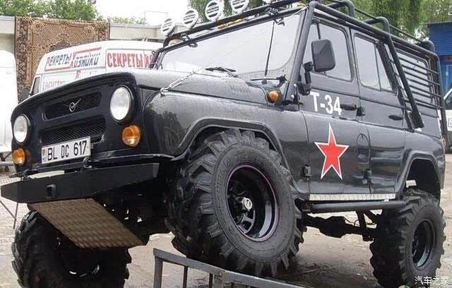 瓦滋猎人实车还是帅和jeep有一拼