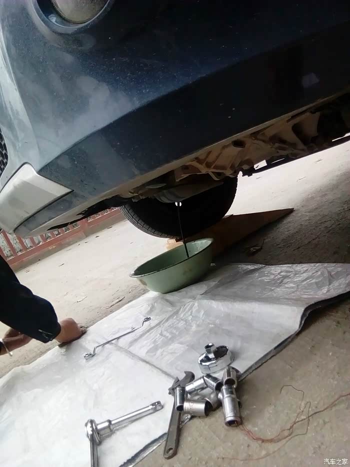 自制移动地沟换机油