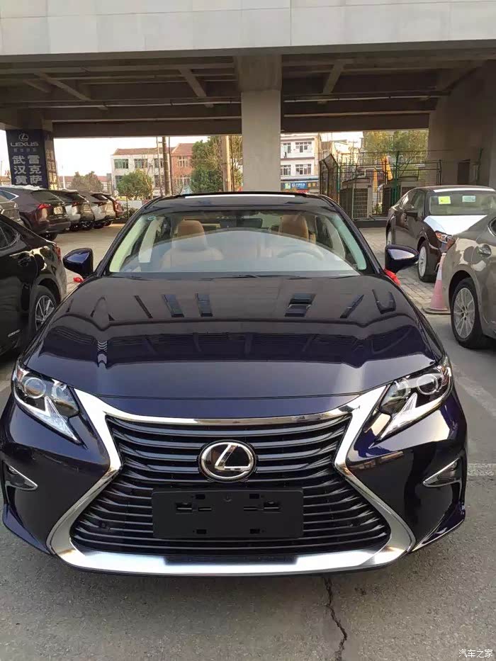 武汉es200宝石蓝提车贴