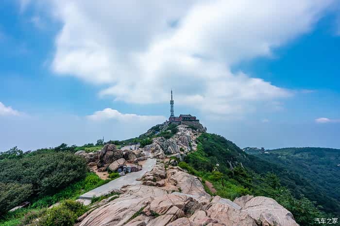 壮美的泰山北天门景点