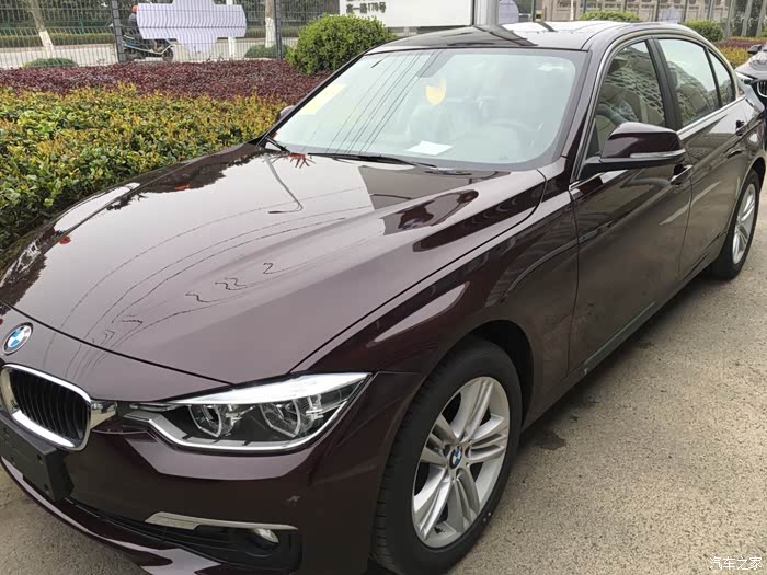 【图】bmw320li时尚 勃艮第红提车作业_宝马3系论坛_汽车之家论坛