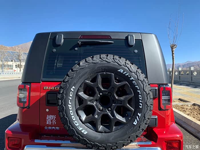 bj40环塔版改装百路驰ko2原尺寸轮胎