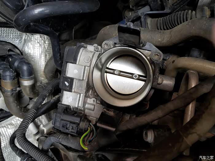 【图】4年没清洗的节气门,明锐1.4t._明锐论坛_汽车之家论坛
