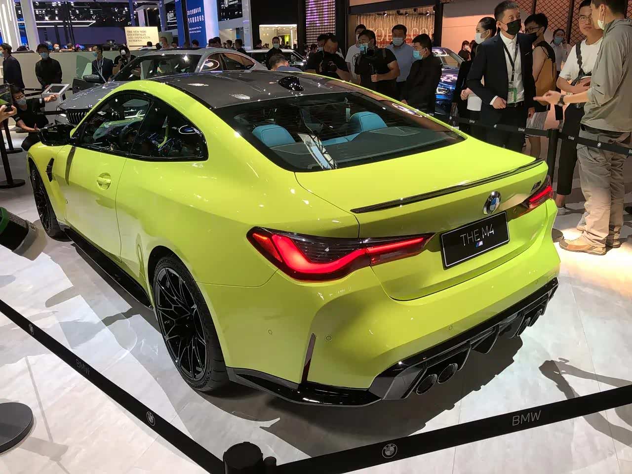 北京车展上的全新一代m4雷霆版