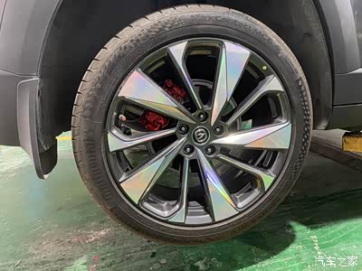 【长安unit之旅】经验分享:u仔轮毂贴改装教程