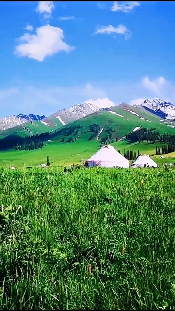 那拉提草原的美景