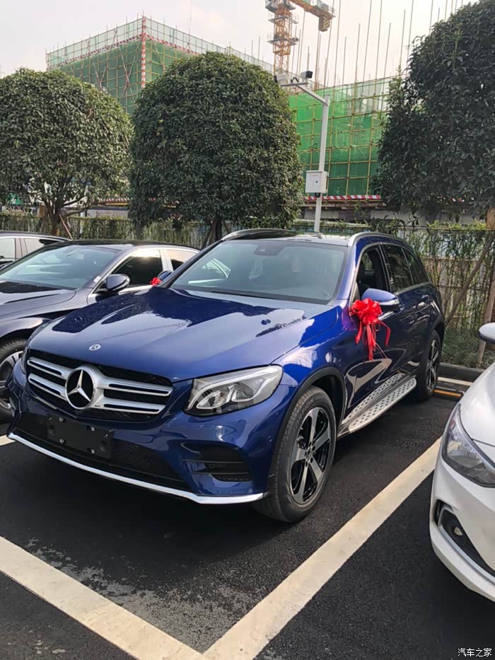 【图】成都宝石蓝glc260l提车_奔驰glc论坛_汽车之家论坛