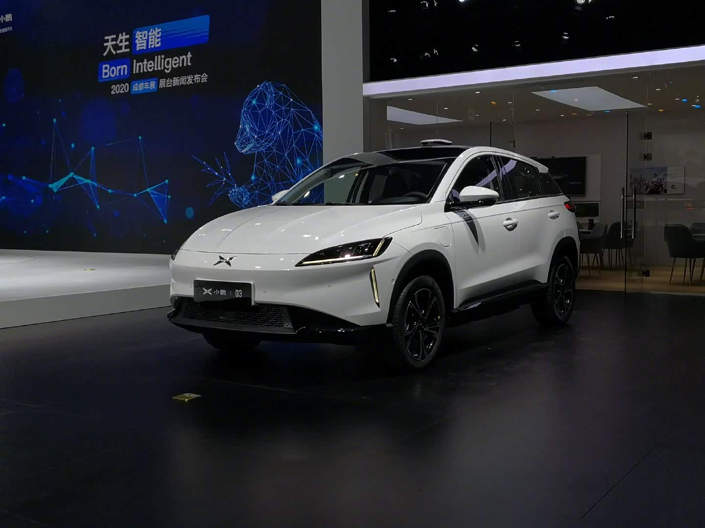 小鹏汽车g3 i. 亮相2020年成都车展.