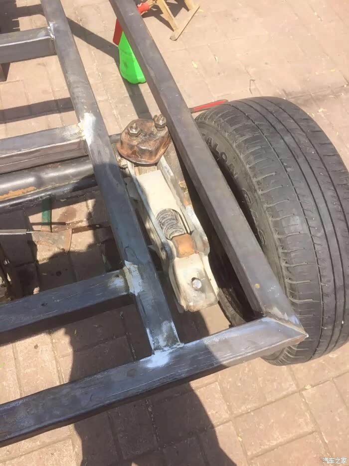 哈佛h6我制作的小拖车