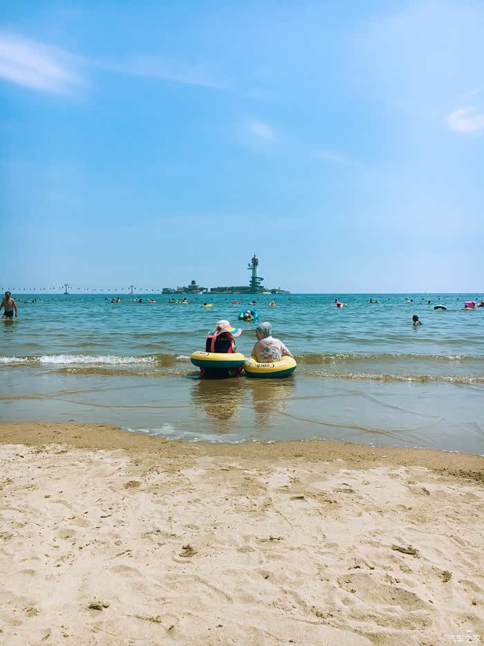 【图】欧蓝德带孩子走进南戴河天马浴场海上趴_欧蓝德论坛_汽车之家论