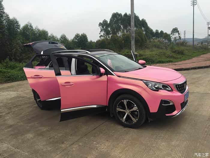 标致4008改双色问题改色方案参考