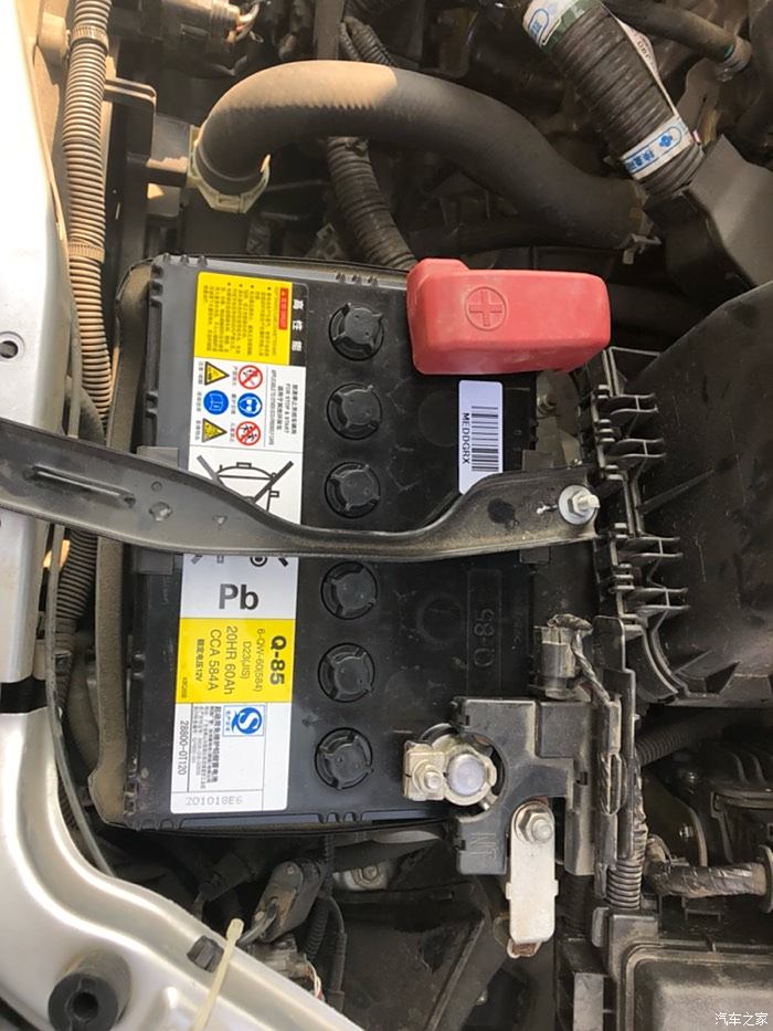 雷凌2017年12t改款车型蓄电池的问题已经换新电瓶