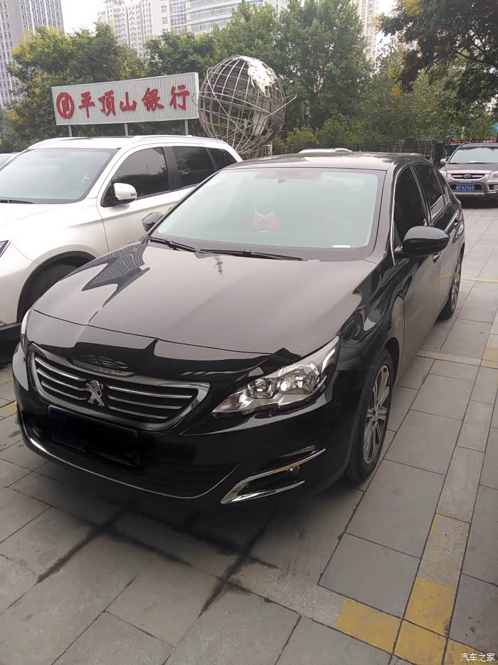 【图】黑色408越看越大气_标致408论坛_汽车之家论坛