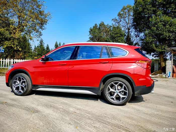 【图】前行路上的新伙伴--19款墨尔本红xdrive20li尊享型bmw x1_宝马