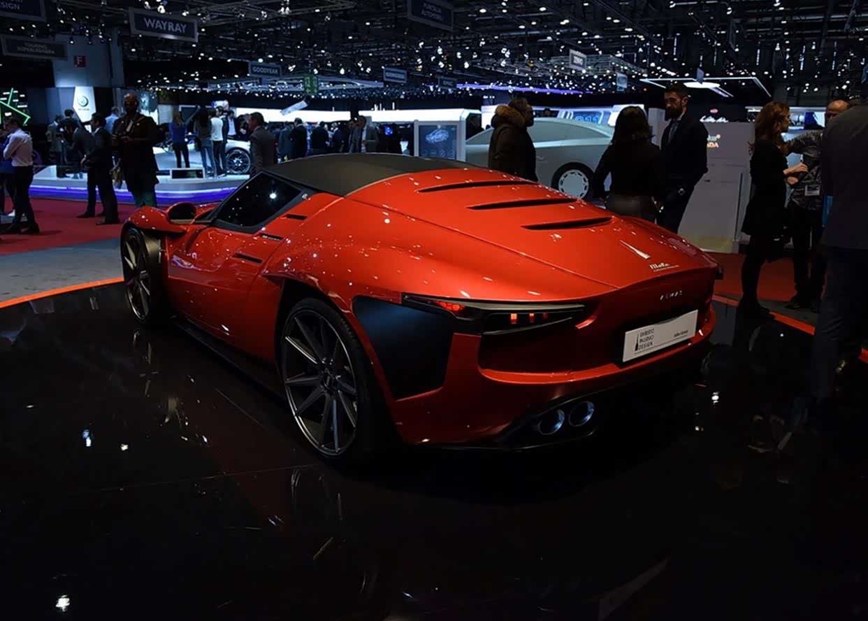 意大利超跑molealmas外观不输法拉利