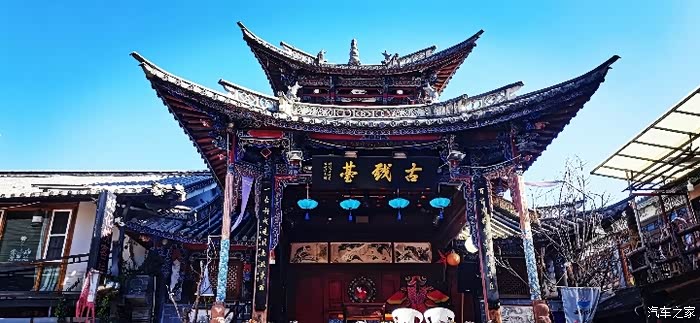 【图】蓝天下得南昭国,古戏台在这里有着悠久的历