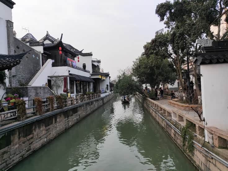 3月苏州古镇水巷
