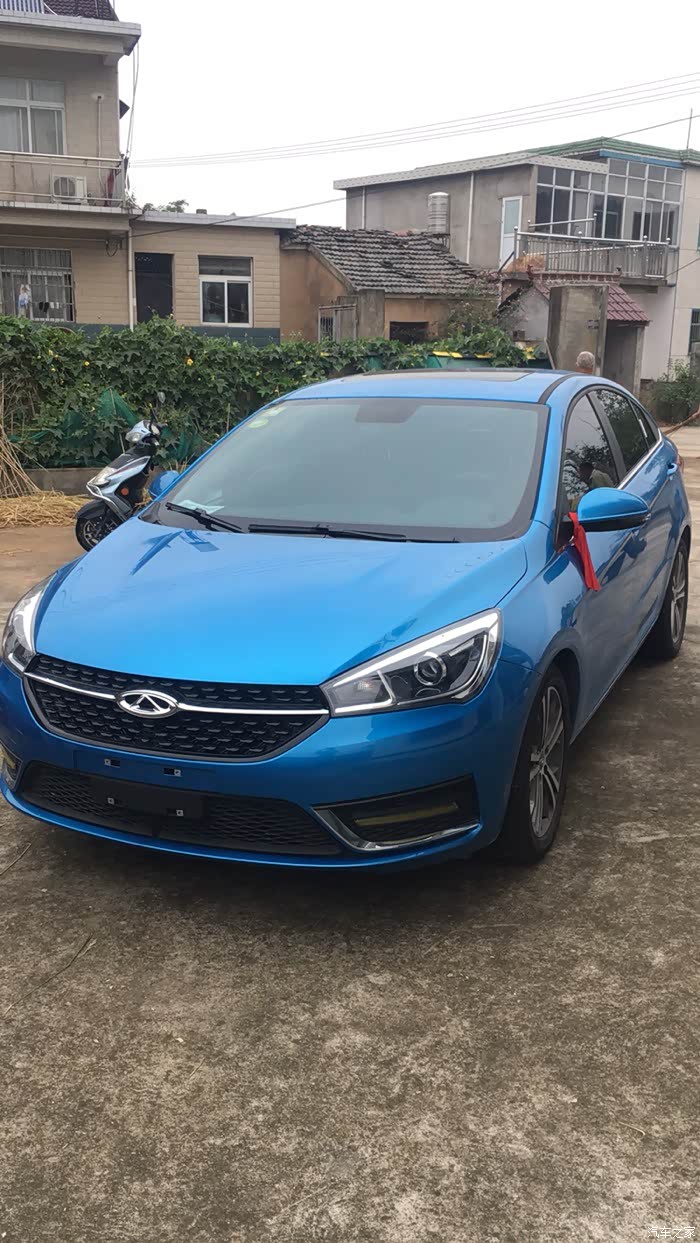 家里提第二辆艾瑞泽5星空蓝骚气