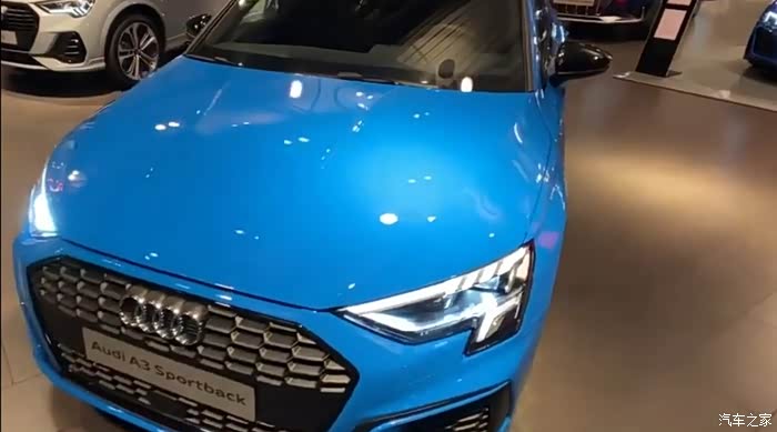 2021款外版奥迪a三外观细节 展示