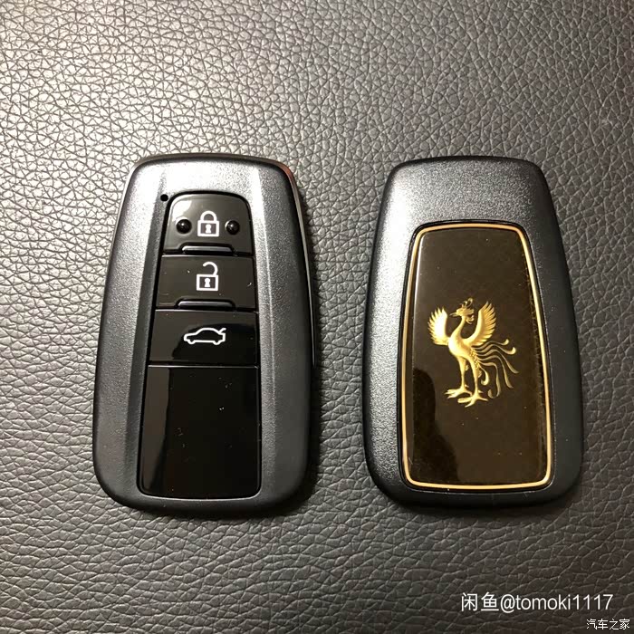 丰田新款世纪的钥匙壳挺好看的雷凌能换