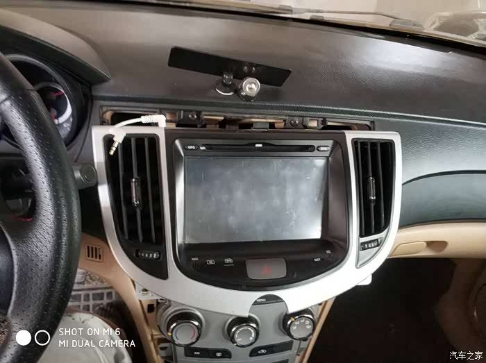 奇瑞A3拆中控,修除霜私服电机加隔音--nuanwe