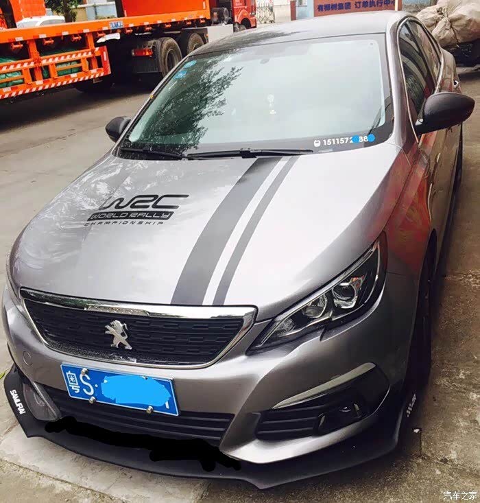 【图】让我看看你的外观改成什么样子了_标致308论坛_汽车之家论坛