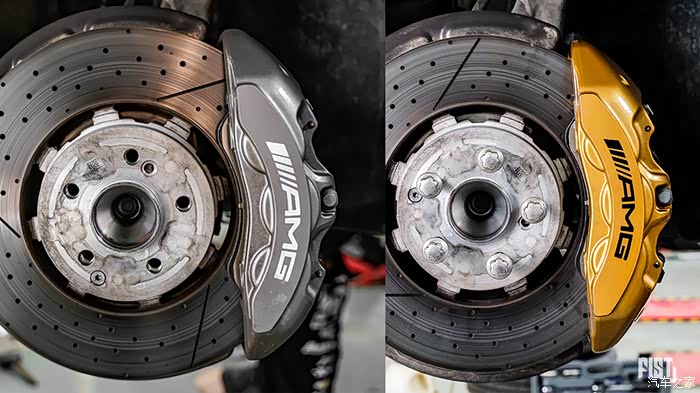 【图】amg gt50 原厂卡钳改色_奔驰amg论坛_汽车之家论坛