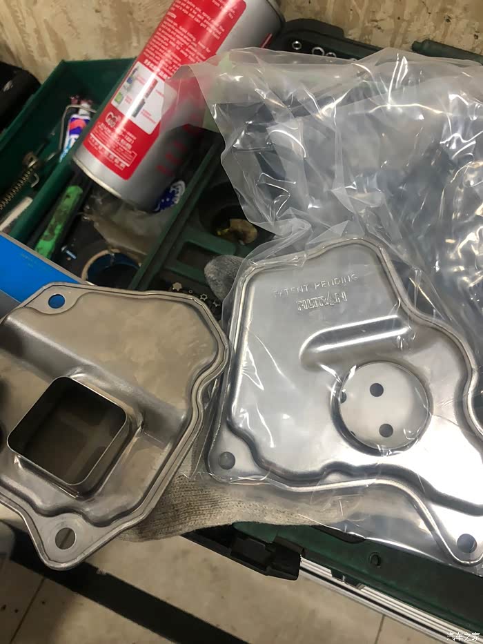 新奇骏变速箱油及u槽清理记时