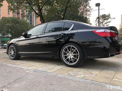 九代雅阁怒改19寸raysg25轮毂 求加精