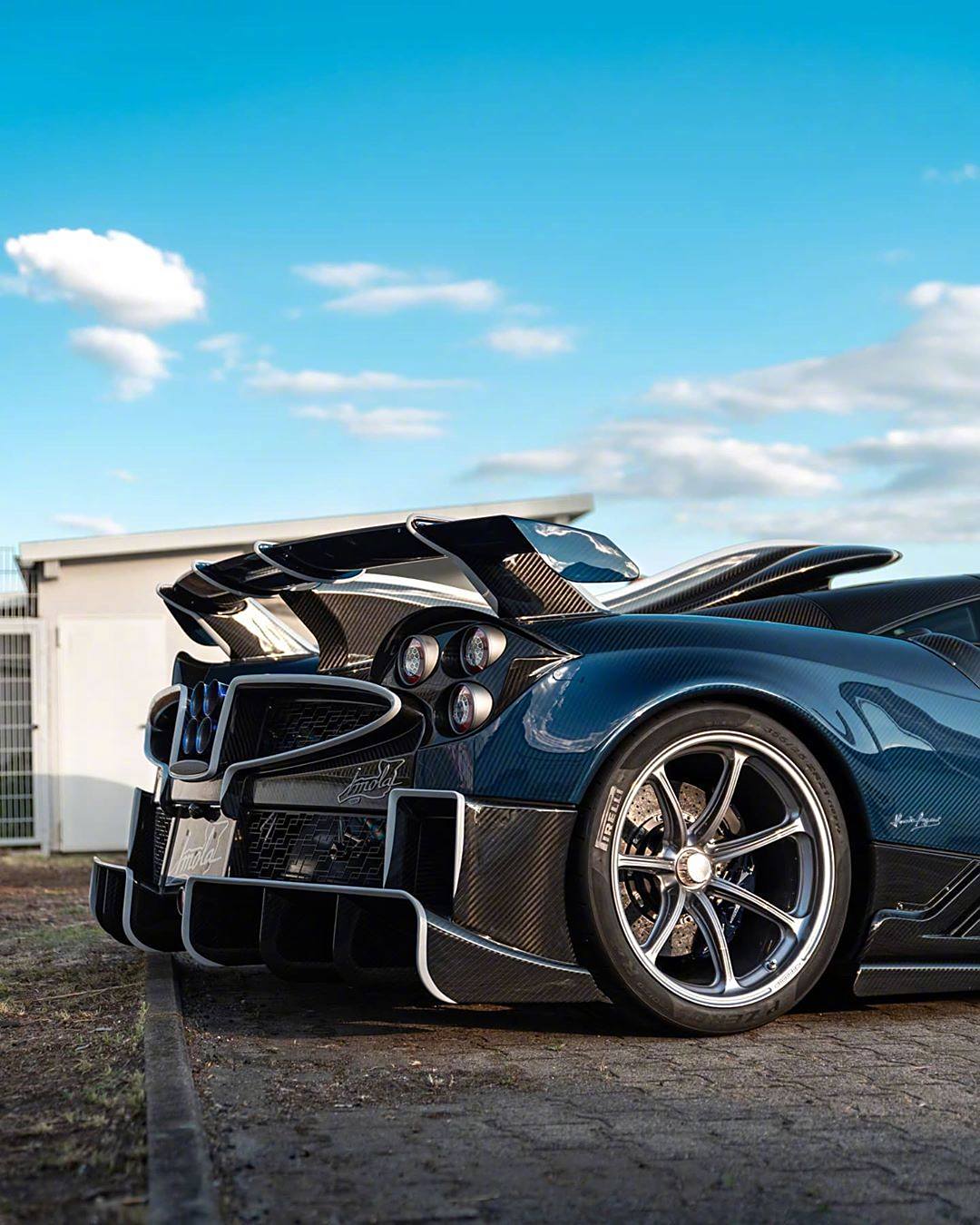 帕加尼pagani huayra imola 风之子,太帅了