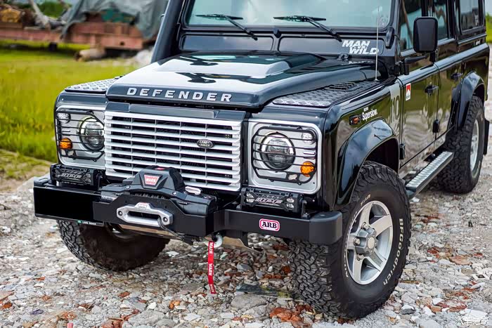 绝代图腾欣赏defender110改装案例