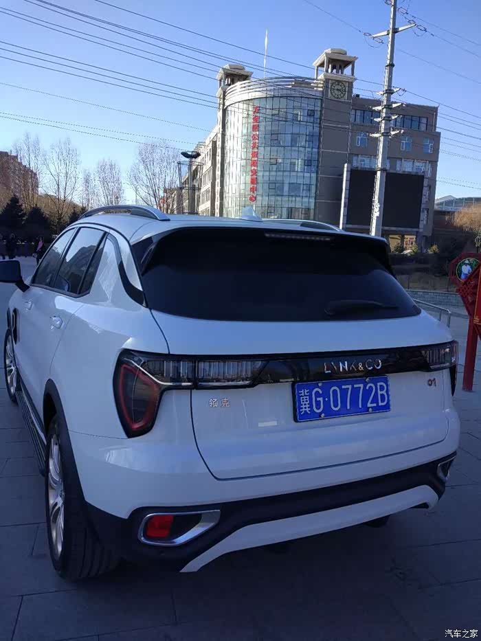 张家口领克01车友会新年新气象领克穿上新衣裳