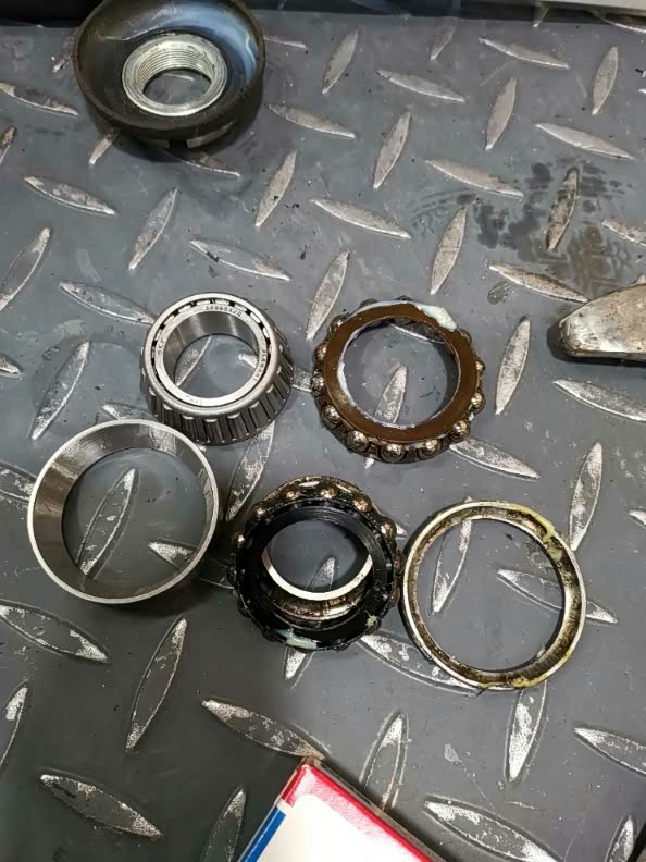 【图】dl250换方向轴承._摩托车论坛_汽车之家论坛