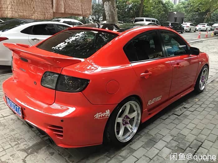 马自达3尾翼能不能上睿翼尾翼