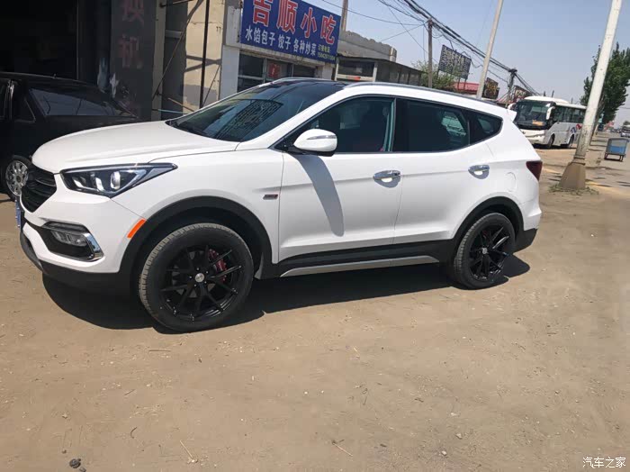 胜达改装20寸轮毂非常霸气