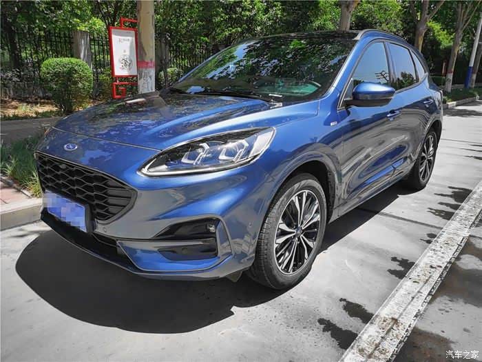 锐际四驱stline静谧蓝提车作业分享