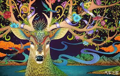 色彩的视觉冲击感~ 中国插画艺术家王荣亮