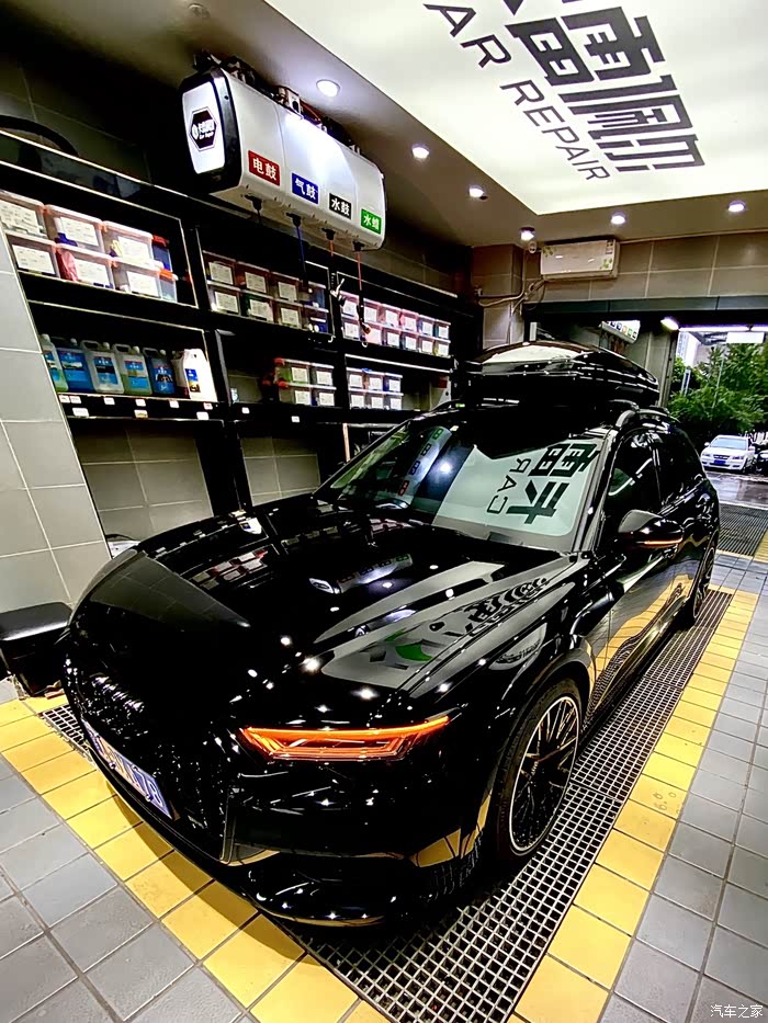 a6 allroad走起黑武士风格,气场堪比rs6!