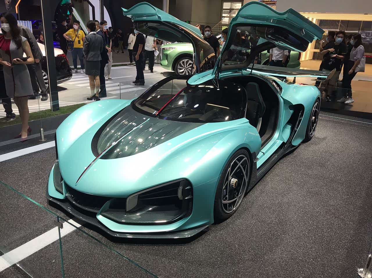 红旗s9概念车国内首次亮相量产后或成性能最强国产车