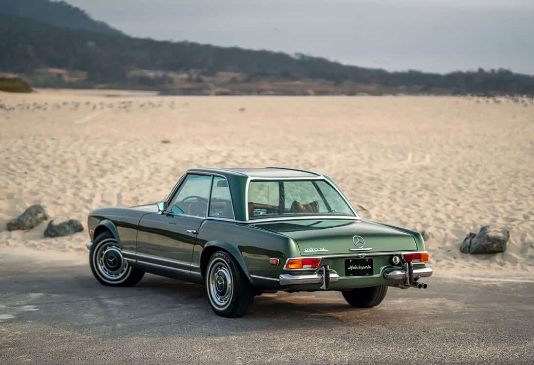 【图】1970 mercedes-benz 280sl老奔依然帅气_奔驰sl级论坛_汽车之家