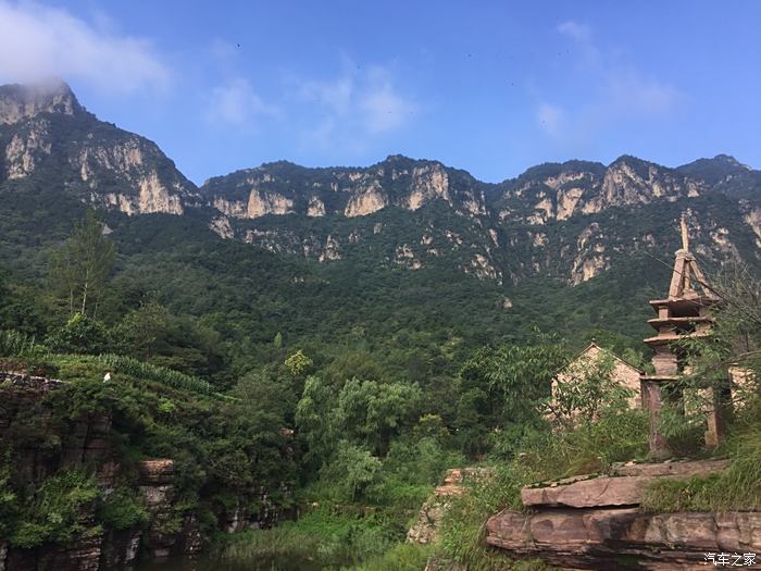 風雨太行摩旅上集上臘江村掛壁黃水鄉老爺頂