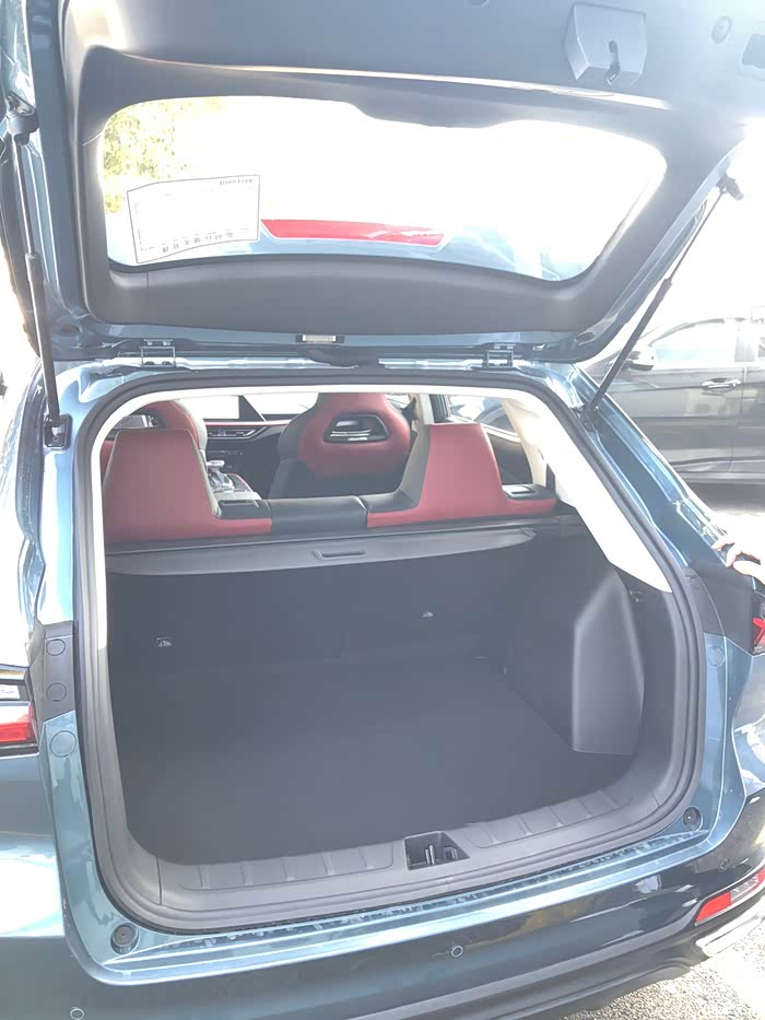 后备箱空间对我来说够了 可惜不是纯平  不然可以躺着睡觉  不过自己