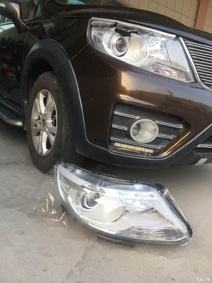 【图】自己动手更换大灯总成_景逸x5论坛_汽车之家论坛