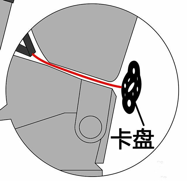 座套卡扣安装图图片