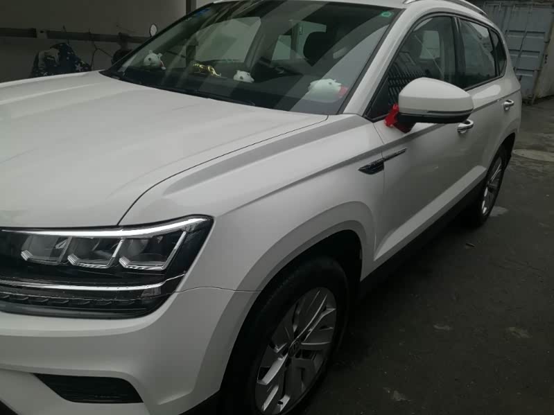 喜提白色途岳一辆