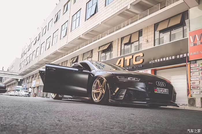 【图】打造西装暴徒 黑武士宽体气动低趴a7_奥迪a7论坛_汽车之家论坛