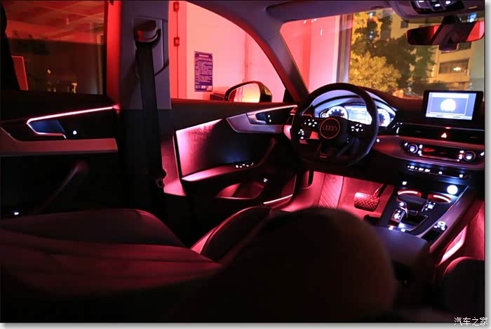 a5升级原装32色氛围灯._奥迪a5论坛_汽车之家论坛