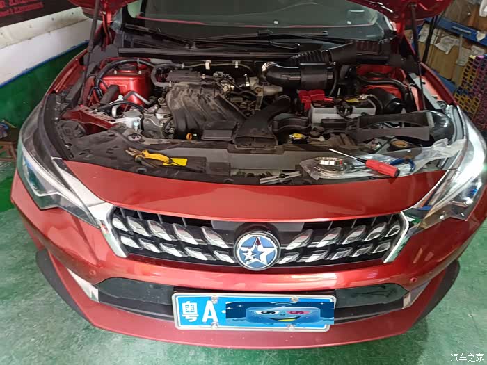 启辰d60提升动力改装之加装离心式进气涡轮增压器