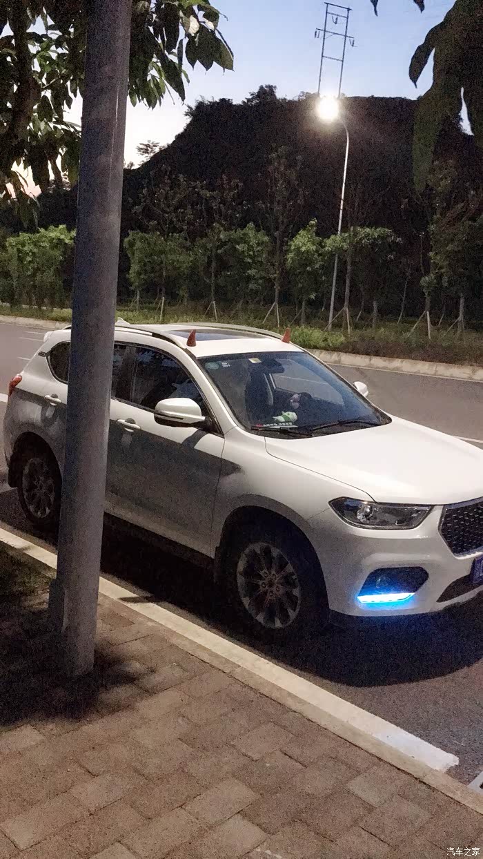 【图】夜晚路灯灯光下宛如模型的小二_哈弗h2论坛_汽车之家论坛