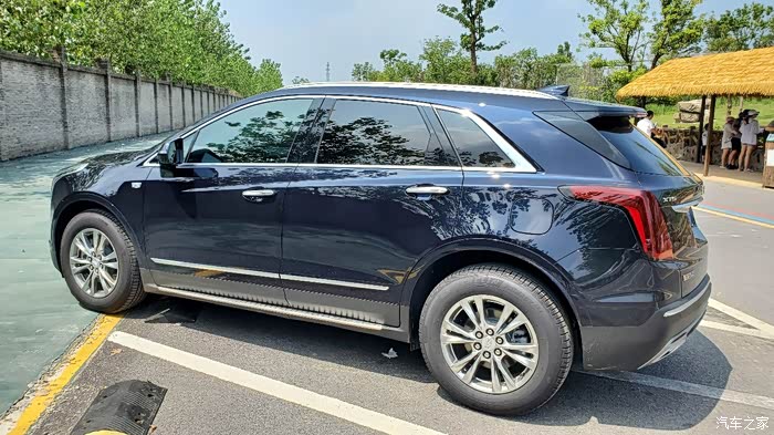 凯迪拉克xt5 2豪 黛蓝,提车分享作业
